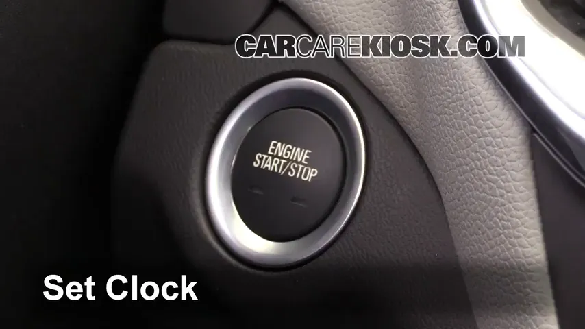 2018 Chevrolet Equinox LS 1.5L 4 Cyl. Turbo Horloge Régler l'horloge